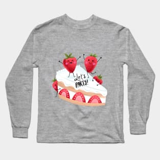 Strawberry Party Long Sleeve T-Shirt